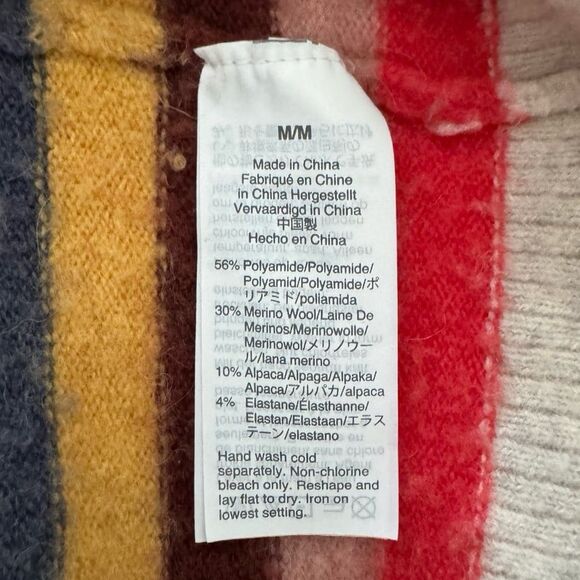 Madewell Multicolor Striped Crew Neck Sweater - Picture 10 of 11